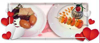 Menu Saint Valentin à Emporter Brichambeau Vandoeuvre