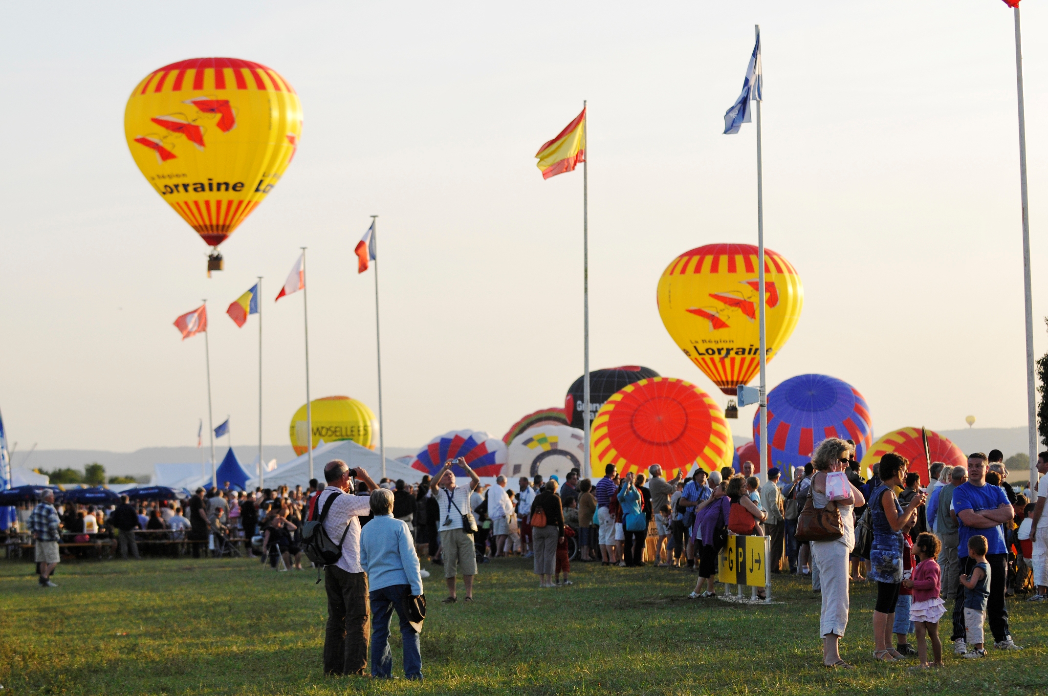 Buvettes et Montgolfires au Mondial Air Ballon