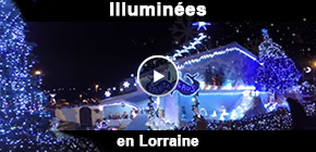 Maisons illumines en Lorraine