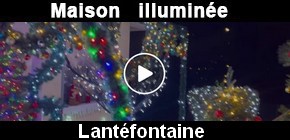 Maison illumine